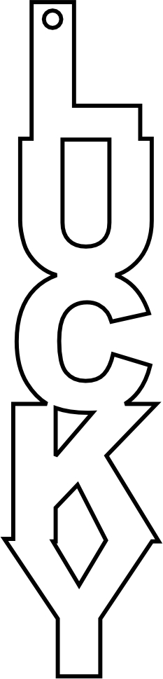 imagem do arquivo vetor para download Chaveiro Lucky