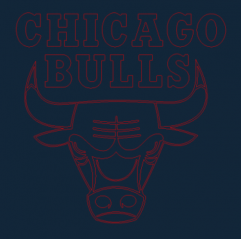 imagem do arquivo vetor para download Chicago Bulls