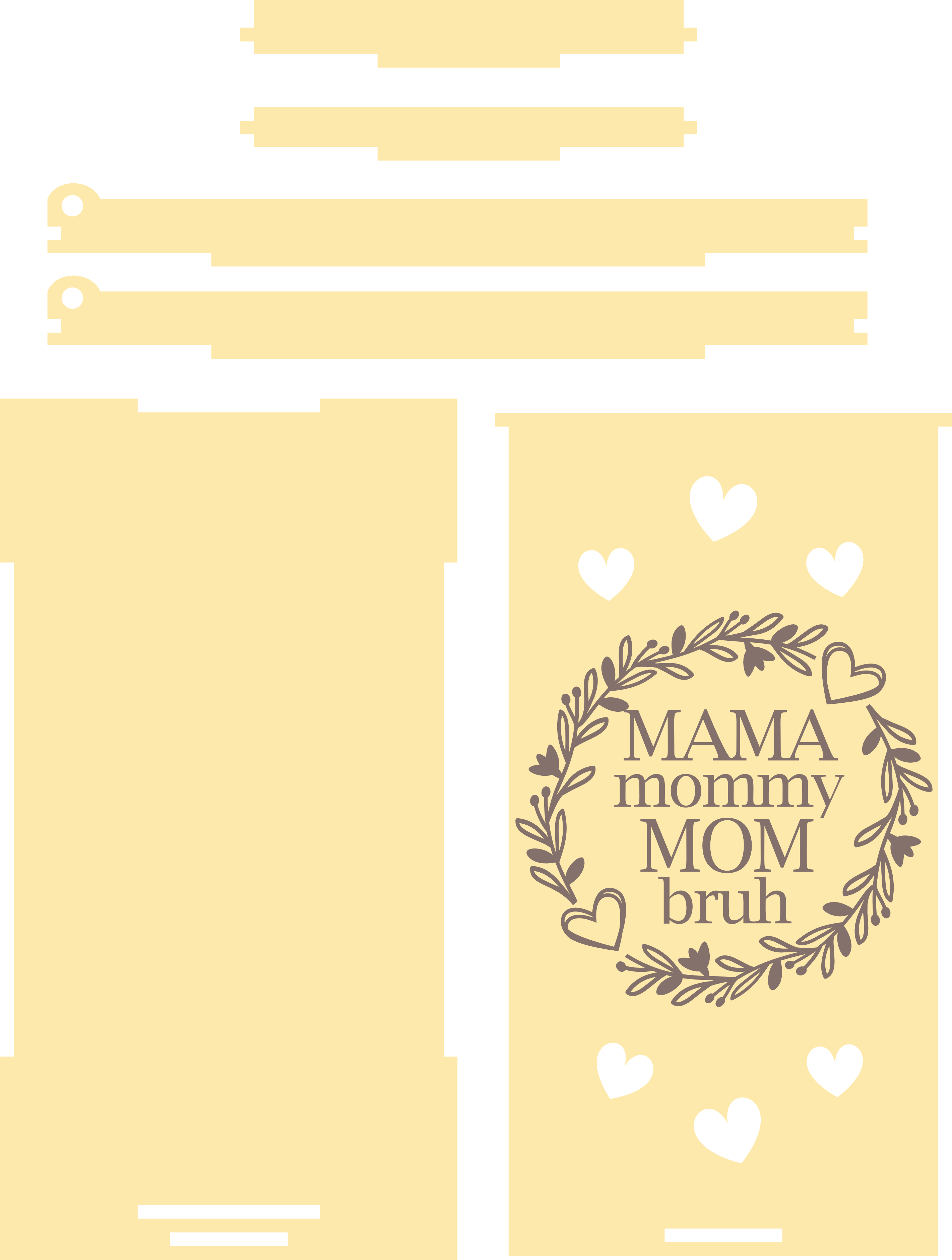 imagem do arquivo vetor para download Cofre de brinde para dias das mães