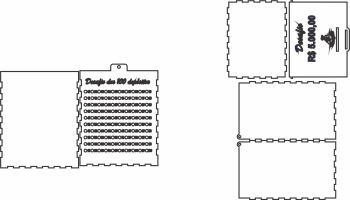 imagem do arquivo vetor para download Cofre desafio de RS 5.000