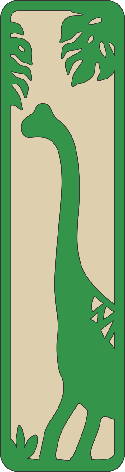 imagem do arquivo vetor para download Decoração alfabética dos dinossauros Letra I