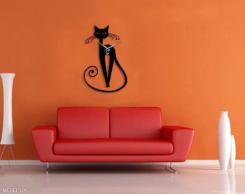 imagem do arquivo vetor para download Decoração de Parede com Gato