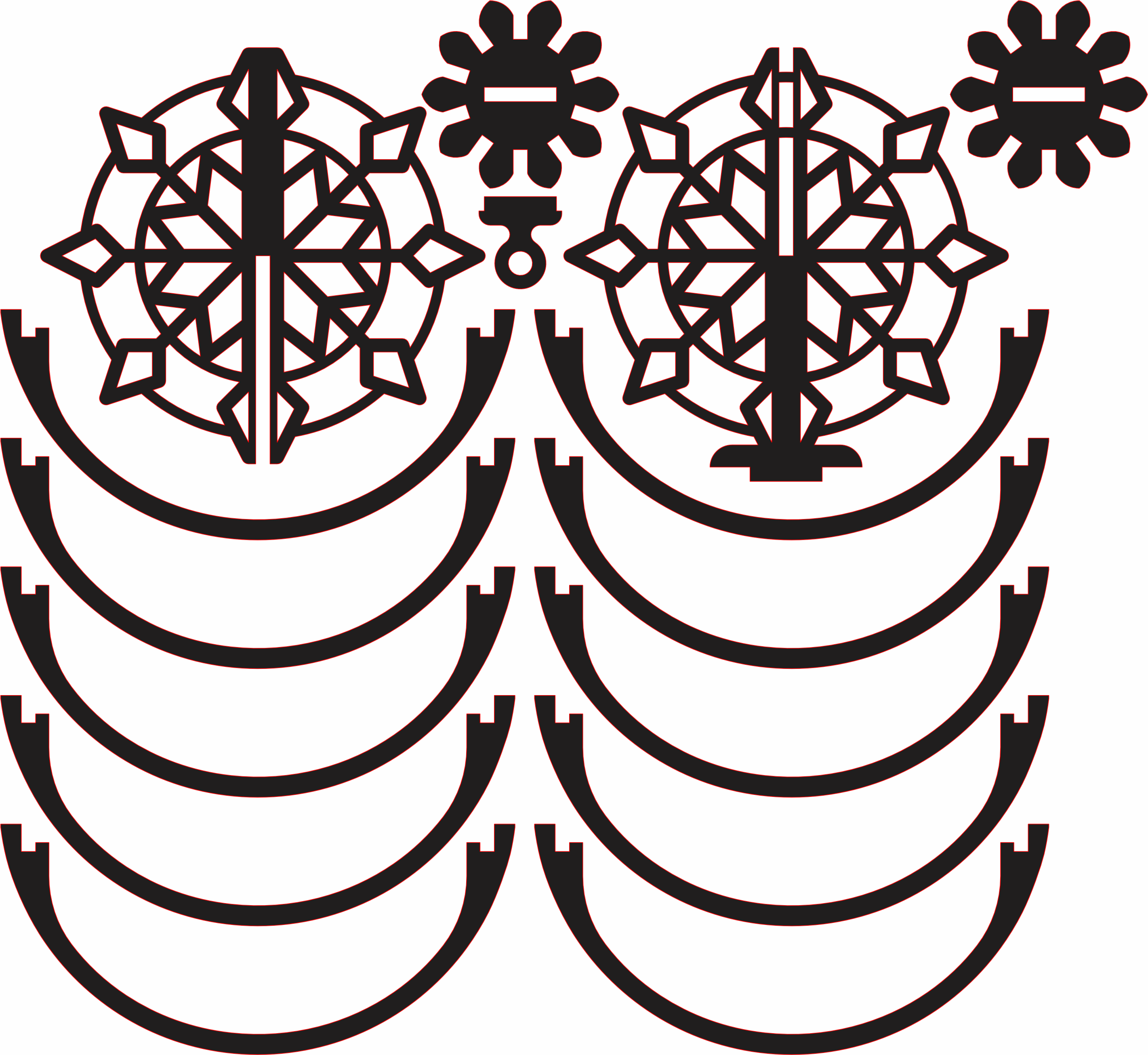 imagem do arquivo vetor para download Decoração de natal 