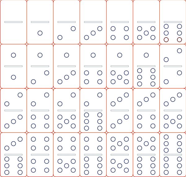 imagem do arquivo vetor para download Domino