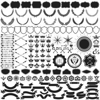 imagem do arquivo vetor para download Elementos de Design Gráfico 