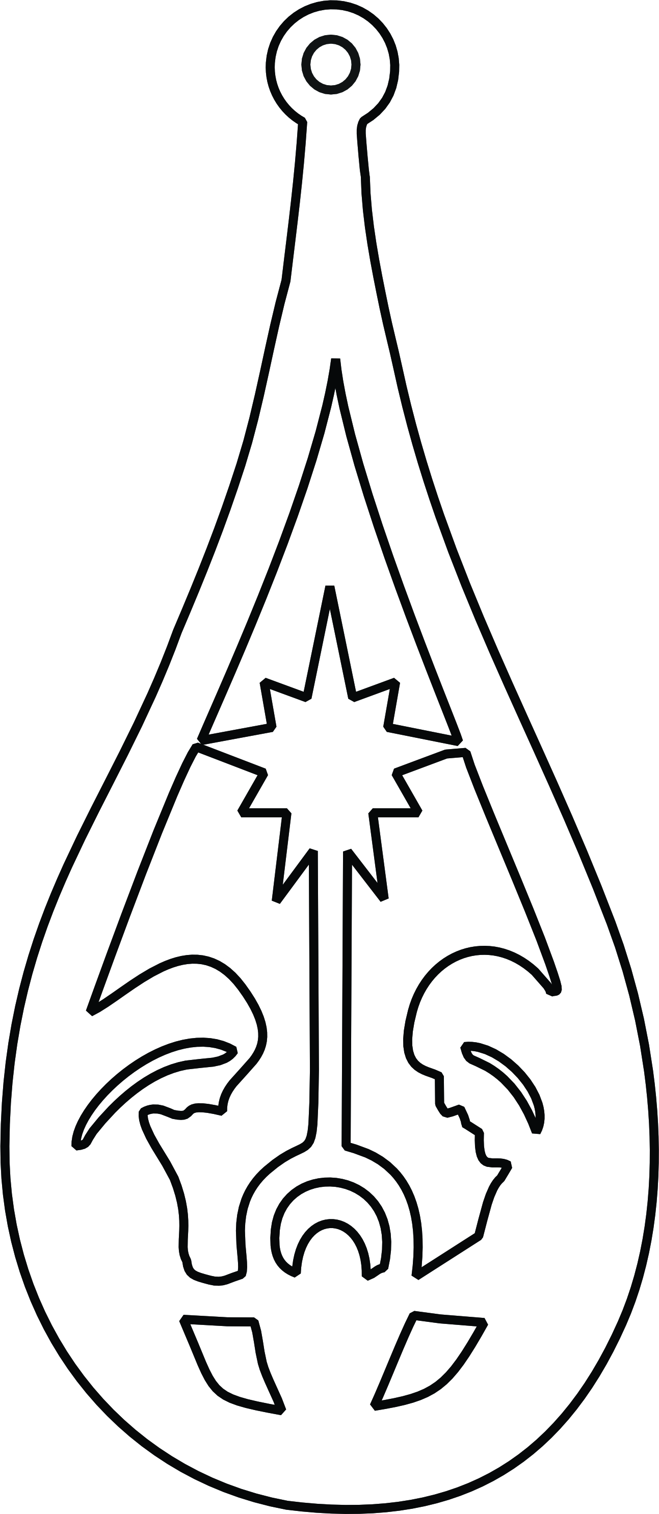 imagem do arquivo vetor para download Enfeite para arvore de natal