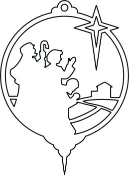 imagem do arquivo vetor para download Enfeite para arvore de natal