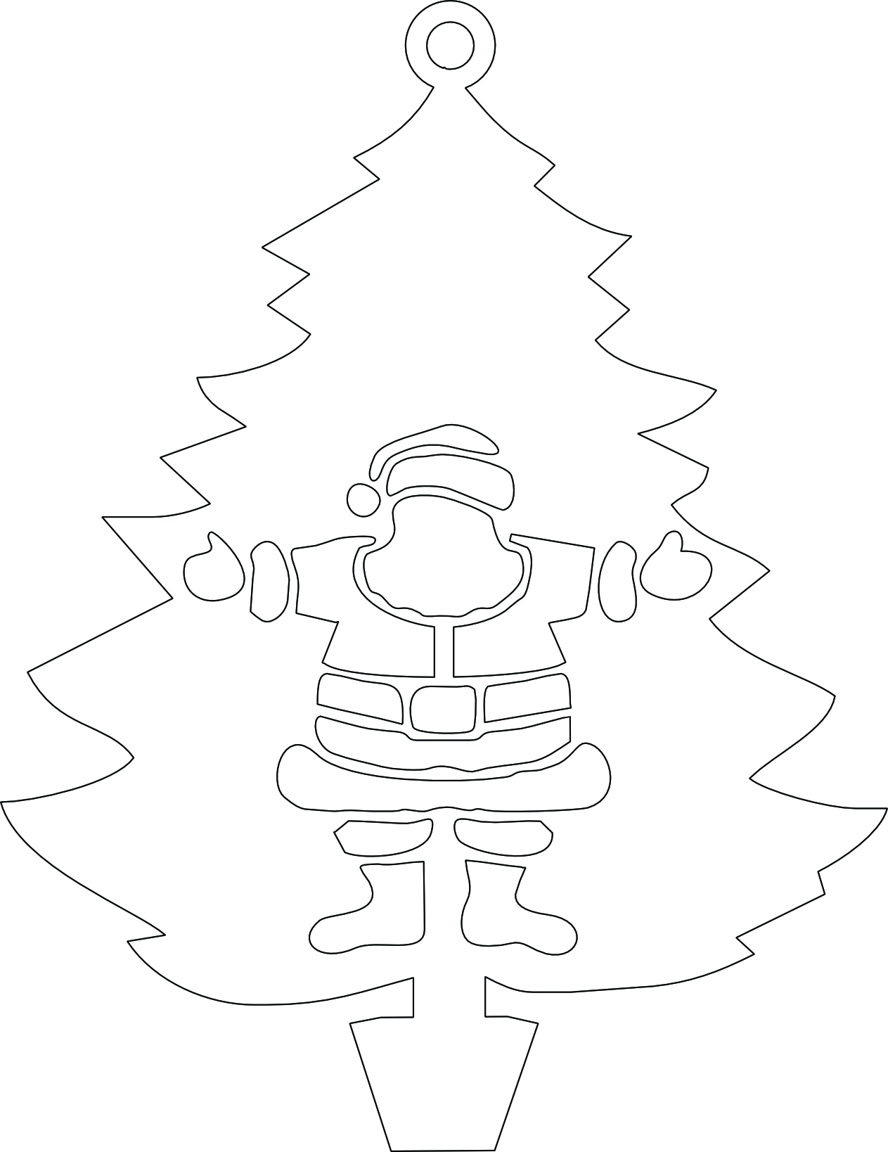 imagem do arquivo vetor para download Enfeite para arvore de natal