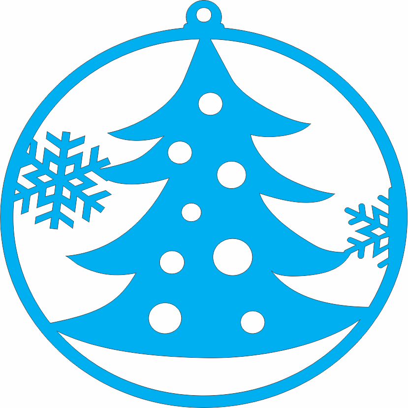 imagem do arquivo vetor para download Enfeite para arvore de natal: Arvore de Natal