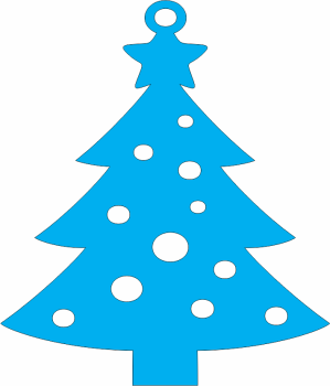 imagem do arquivo vetor para download Enfeite para arvore de natal: Arvore de Natal