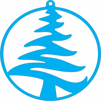 imagem do arquivo vetor para download Enfeite para arvore de natal: Arvore de Natal