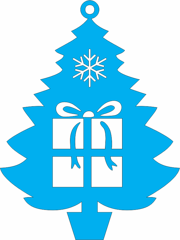 imagem do arquivo vetor para download Enfeite para arvore de natal: Arvore de Natal