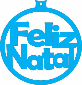 imagem do arquivo vetor para download Enfeite para arvore de natal: Feliz natal