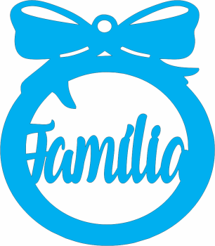 imagem do arquivo vetor para download Enfeite para arvore de natal: Família 