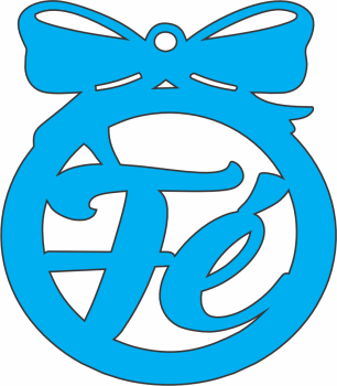 imagem do arquivo vetor para download Enfeite para arvore de natal: Fé