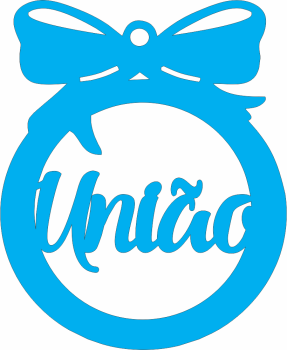 imagem do arquivo vetor para download Enfeite para arvore de natal: União