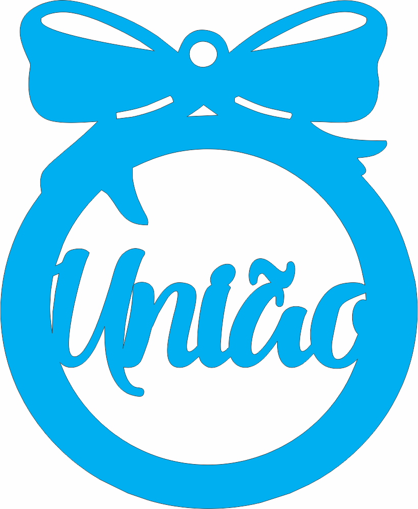 imagem do arquivo vetor para download Enfeite para arvore de natal: União