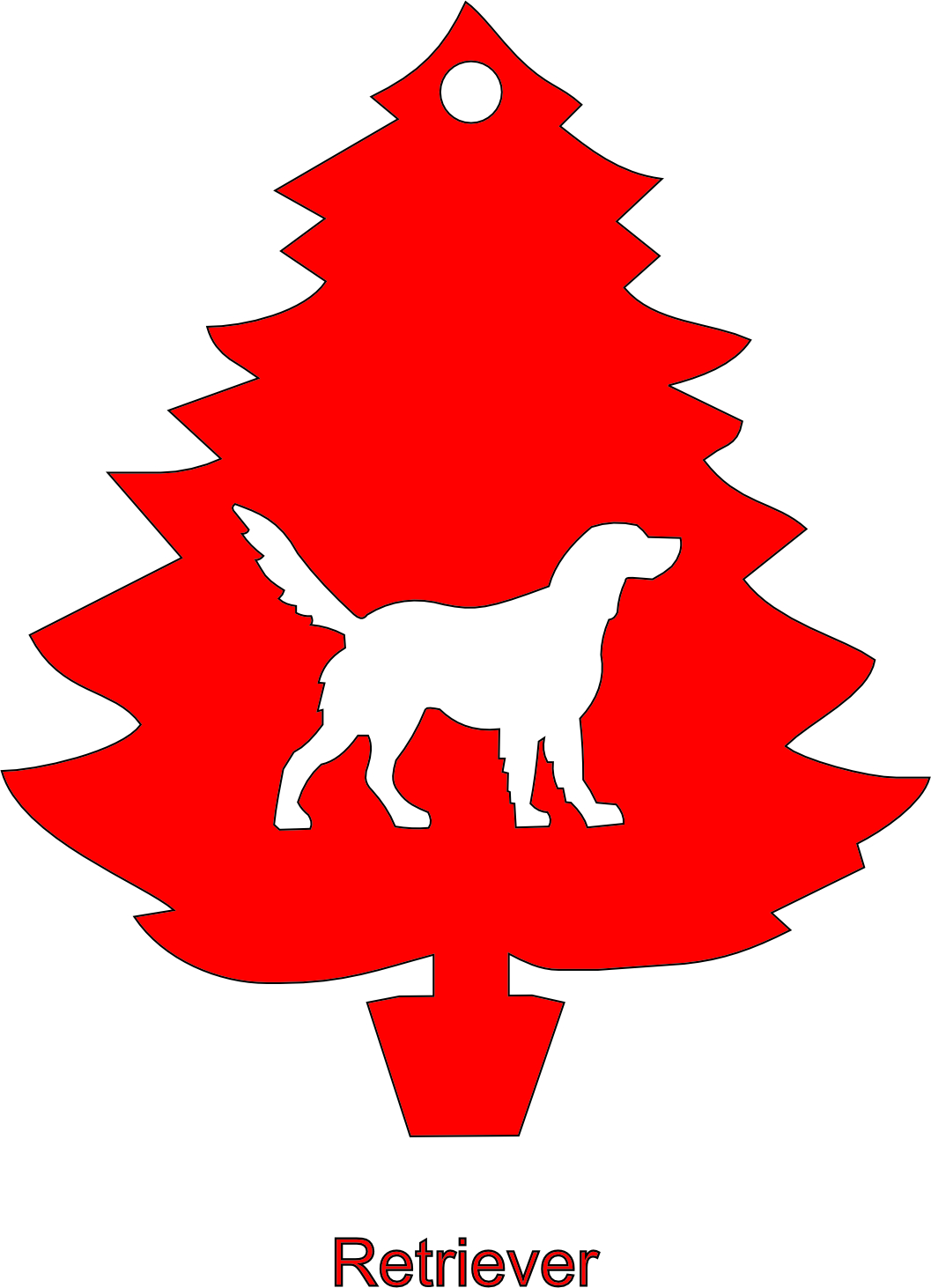 imagem do arquivo vetor para download Enfeite para arvore de natal