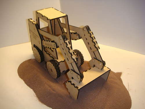 imagem do arquivo vetor para download Escavadeira de brinquedo