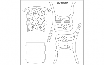 imagem do arquivo vetor para download Esquema de cadeira