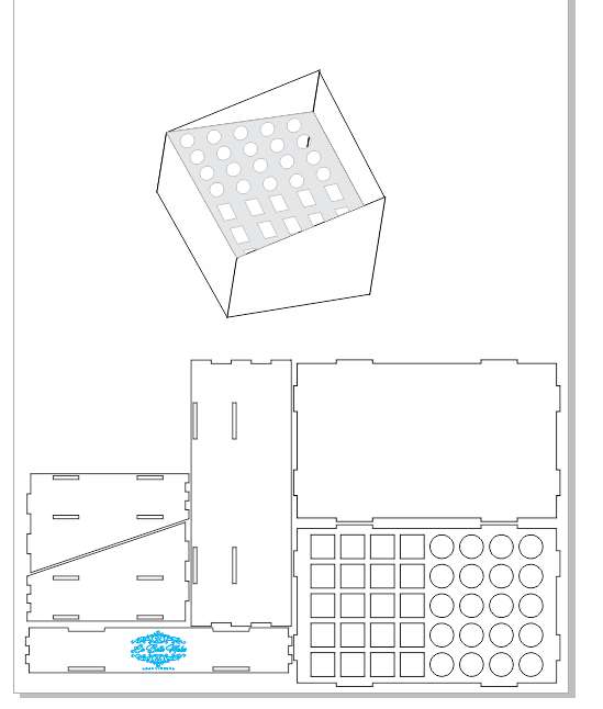 imagem do arquivo vetor para download Expositor Batom