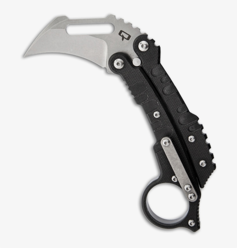 imagem do arquivo vetor para download Faca borboleta KERAMBIT BALISONG