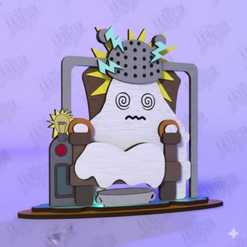 imagem do arquivo vetor para download Fantasminha decorativo