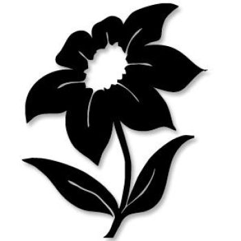 imagem do arquivo vetor para download Flor Vazada
