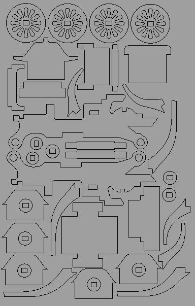 imagem do arquivo vetor para download Ford T de miniatura