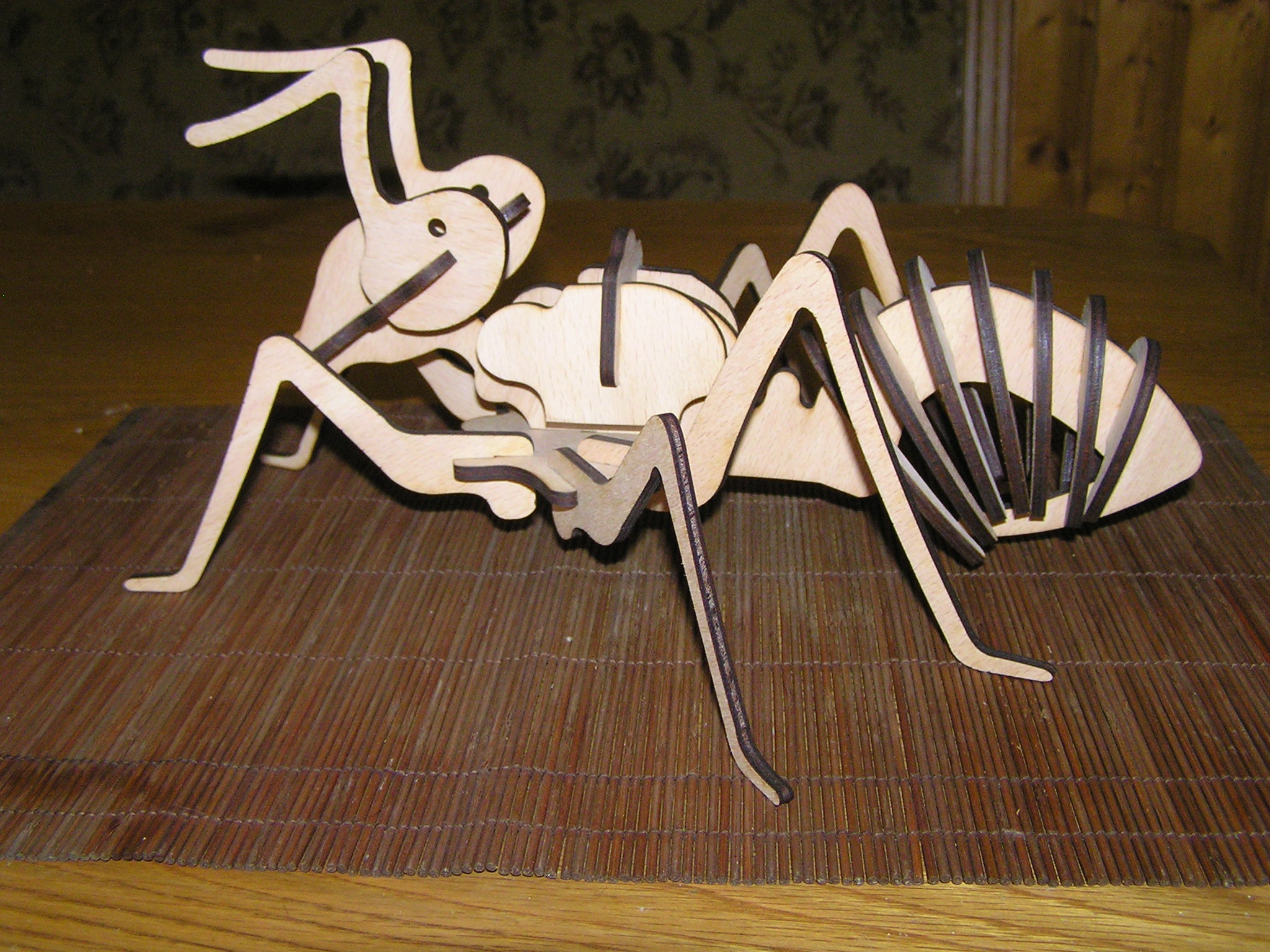 imagem do arquivo vetor para download Formiga 3D