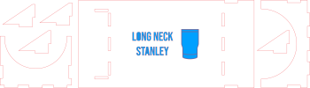 imagem do arquivo vetor para download Gabarito para Gravação Long Neck Stanley