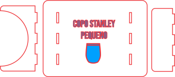 imagem do arquivo vetor para download Gabarito para gravação de Copo Stanley
