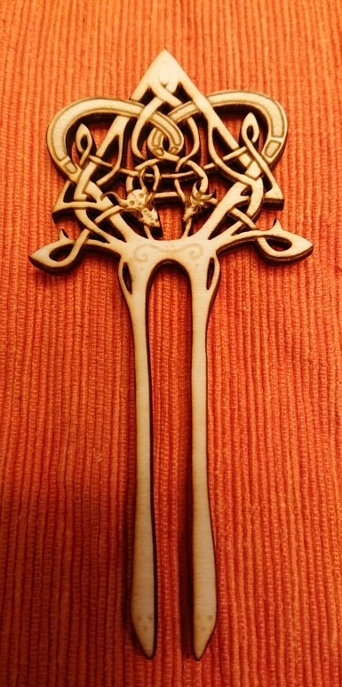 imagem do arquivo vetor para download Grampo de Cabelo de Dragão Cortado a Laser