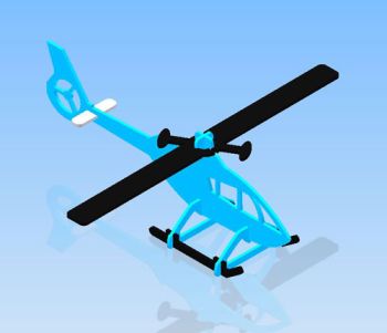 imagem do arquivo vetor para download Helicóptero