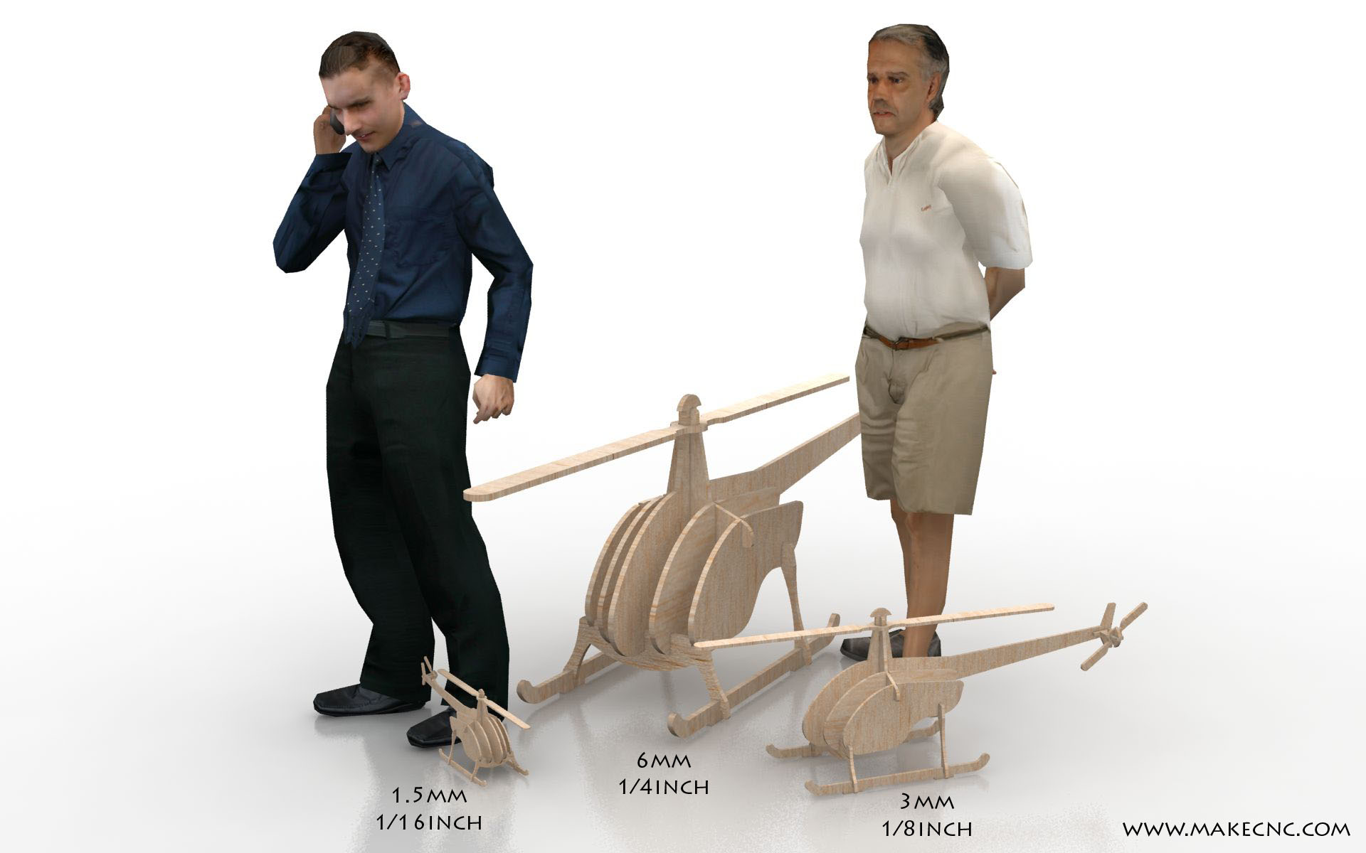 imagem do arquivo vetor para download Helicóptero de MDF