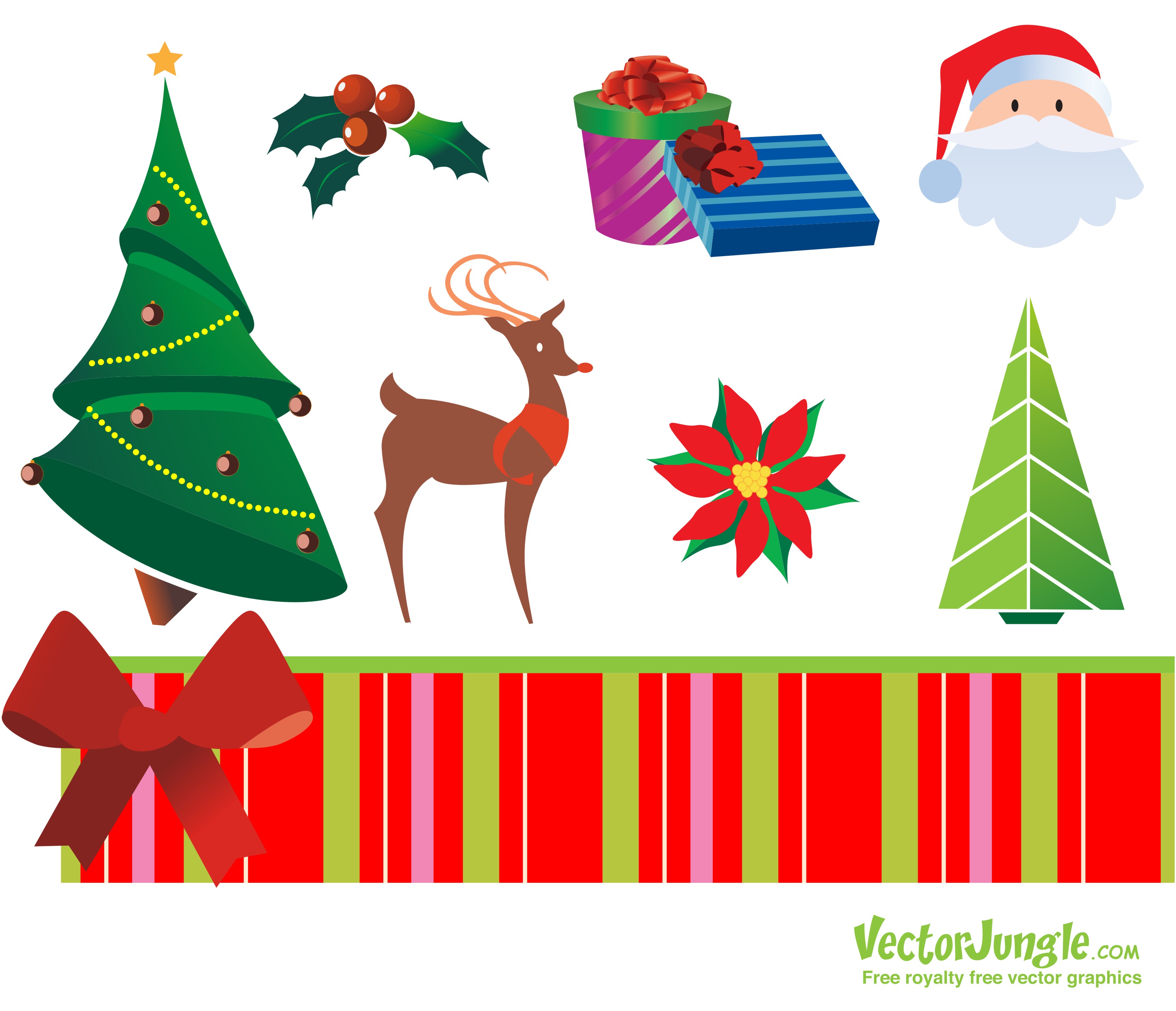 imagem do arquivo vetor para download Ícones natalinos