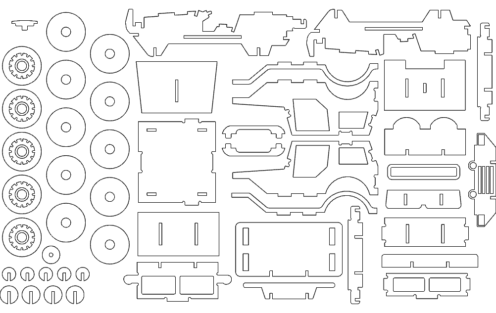 imagem do arquivo vetor para download Jipe em miniatura