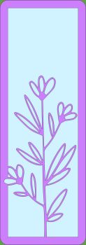 imagem do arquivo vetor para download Letra Floral I
