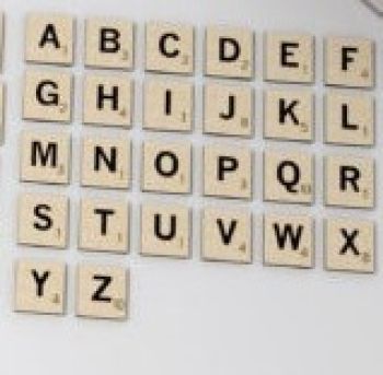 imagem do arquivo vetor para download Letras do Scrabble