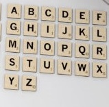 imagem do arquivo vetor para download Letras do Scrabble