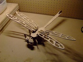 imagem do arquivo vetor para download Libélula 3d