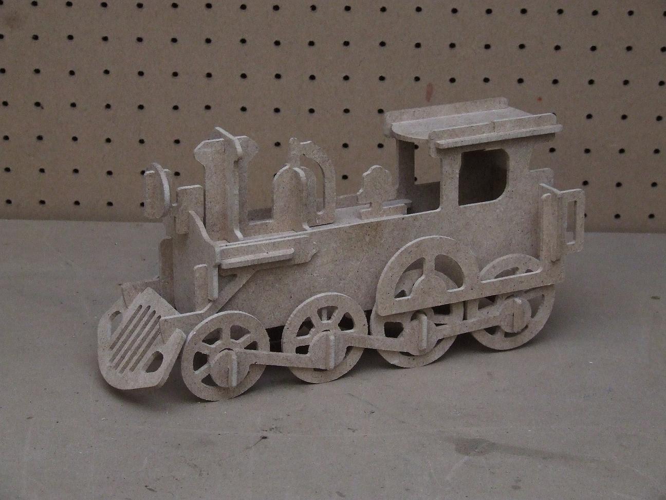 imagem do arquivo vetor para download Locomotiva em miniatura