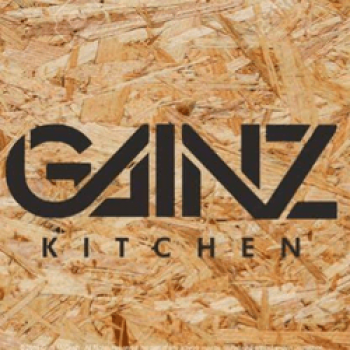 imagem do arquivo vetor para download Logotipo Gainz Health Kitchen