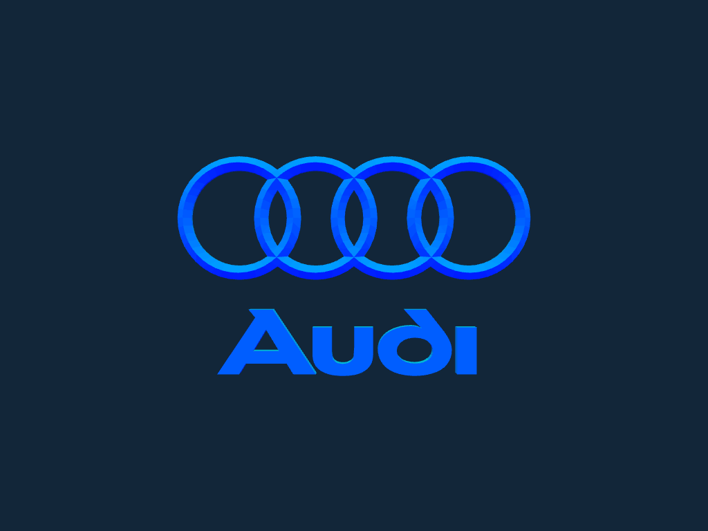 imagem do arquivo vetor para download Logotipo da Audi