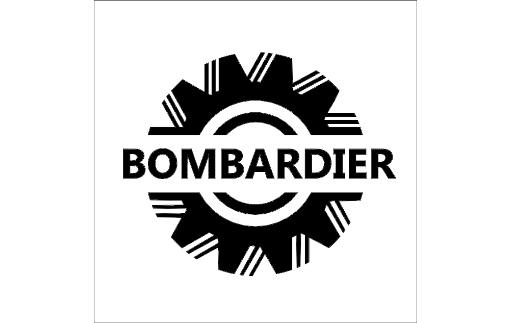 imagem do arquivo vetor para download Logotipo da Bombardier