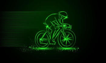 imagem do arquivo vetor para download Logótipos Neon Ciclismo