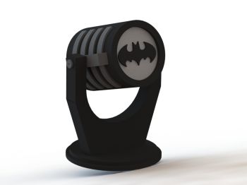 imagem do arquivo vetor para download Luminária Batman