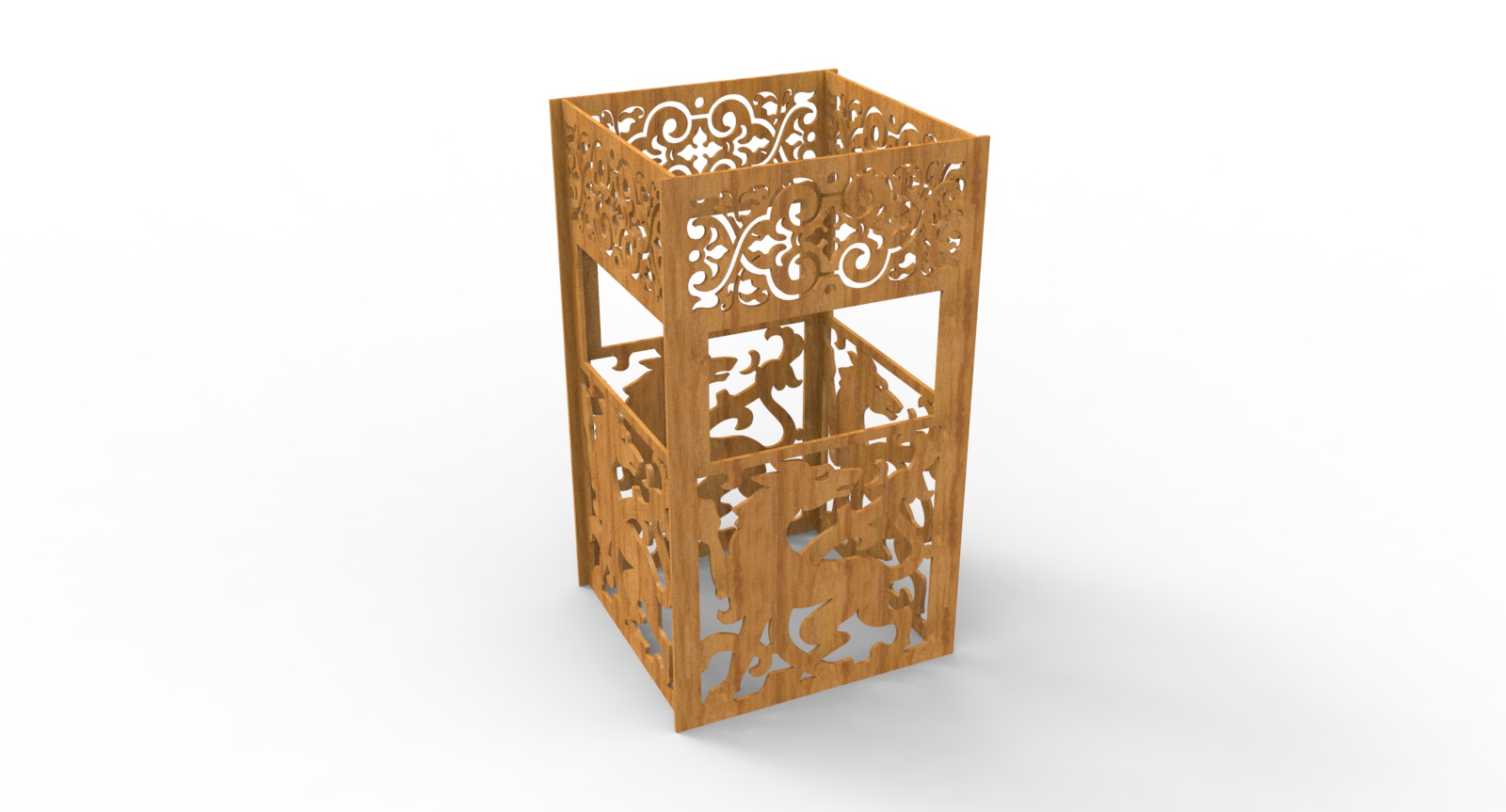 imagem do arquivo vetor para download Luminária floral