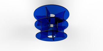 imagem do arquivo vetor para download Luminária retangular