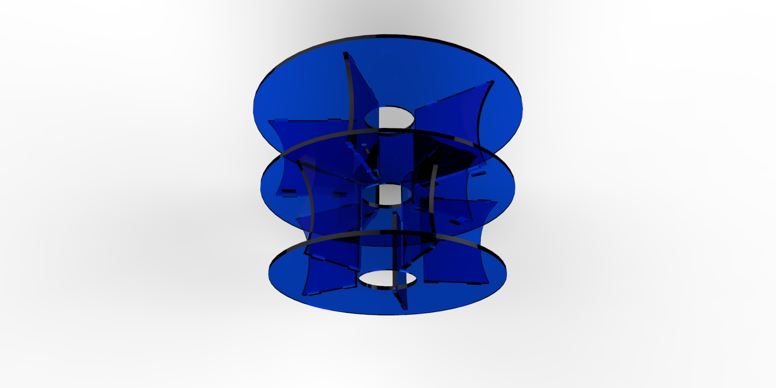 imagem do arquivo vetor para download Luminária retangular